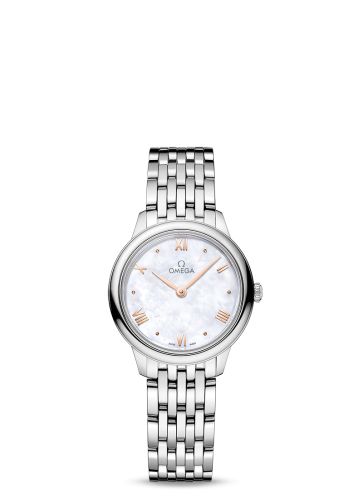 Omega De Ville Quartz 27.5 Stainless Steel / MOP / Bracelet
